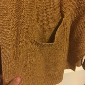Mustard cardigan